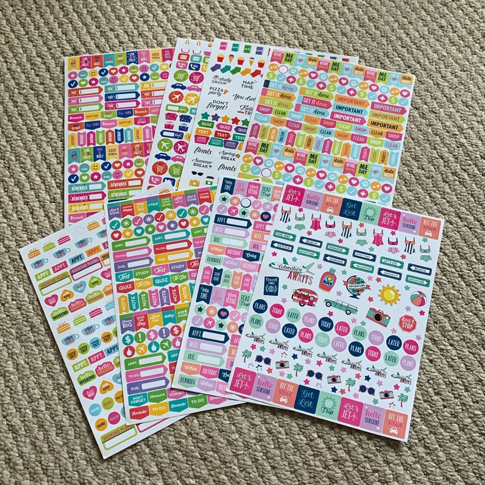 Planner Stickers Set 950+
